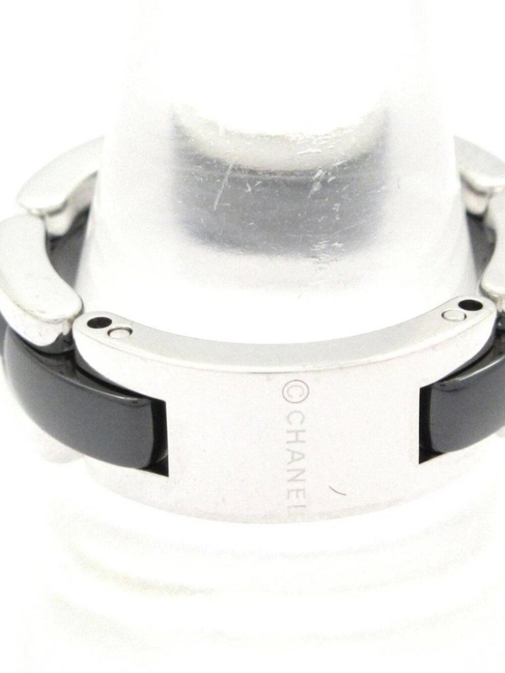 CHANEL Ultra Ring - 18K White Gold Black Ceramic Ring - Picture 3 of 7